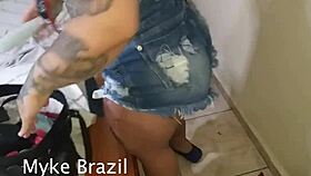 Tattooed mommy suggests wild anal and oral pleasures