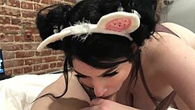 I sucked amilia onyx's pov blowjob