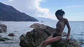 Weekend in nature turns freaky with an old hairy monster cock perv.