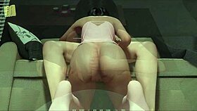 Ever seen huge 3D cartoon cocks in wild action?