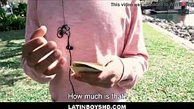 Straight Latin Twink Gabriel Feels Nervous Yet Excited Fucking Gay Guy For First Time POV