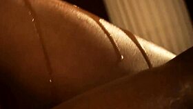 The most erotic indian girlfriend i have ever seen with her brunette oriental solo friend