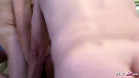 Nadja in swinger anal creampie 😈