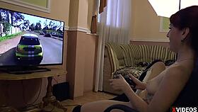 crazy driver on ps4 with friends 😎