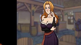 Witch hunter p5 battles magic monster scorpion woman in epic fight