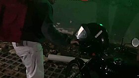 Young girl in towel gets facial from pizza delivery guy. Full video on Lxtube.