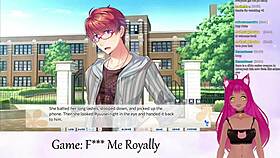 vtuber lewdneko plays f me royally part 1