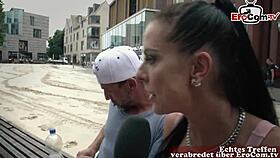 Deutsche MILF Picks Up Man for Casting Fuck