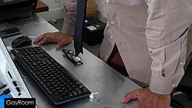 Gamer Stepson Rides Stepdad's Black Cock Interracially