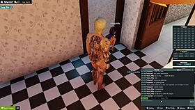 Boyfriend breaks anime girl's tight ass