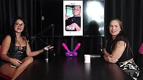 Francis Simas Sheer Red Lingerie Content Turns into Four-Way Match