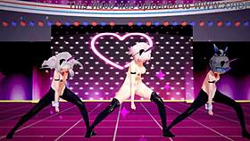 honkai star rail clara march 7th silverwolf hentai mmd threesome