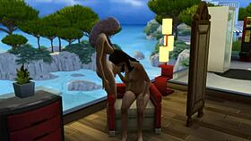 Will Seraphina Seduce The Neighbor In Sims 4?