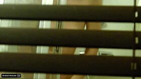 Hidden camera spying on roommate in shower