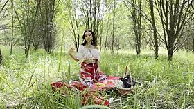 Red Riding Hood Monika Fox Discovers Big Dildos On Her Way To Grandma