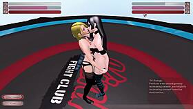 Kinky fight club - t1r24 - tiffany ambrosia vs julia