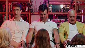 Can Sia Lumi and Megan Handle the Anal Orgy at Bachelor Party?