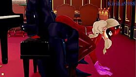 futaba sakura and ann takamaki and ren amamiya intense sex - persona 5 hentai