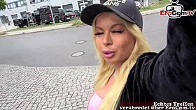 Ever seen a funny real hookup with a German chick?