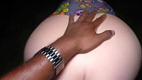 Man, this white whore totally worships black daddy’s BBC outdoors and in motel!