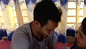 i'm hanif pk watching sumona suck and ride my big black cock