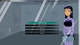 18titans part 13 featuring jinx in suggestive cartoon action