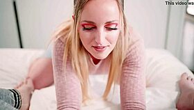 charlie forde strips and licks cute aussie babe's pussy - full pov video!