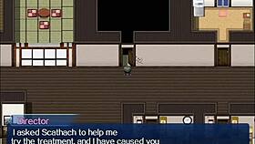 Taking Care Of Old Man In Small Village