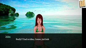 my new family adventure with bikini teens playing erotic games