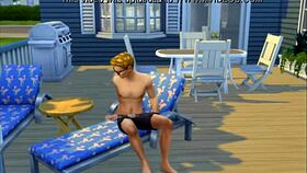 Hey, check how the cougar stalks her prey in Sims 4 chapter one