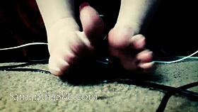 Xmas Big Boobs BBW Showing Off on Cam