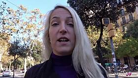 Big tits Latina Milf Bianka seducing the German scout for cash?