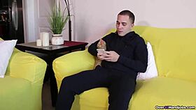 Chad gets his cock sucked by MILF Gabby in casual encounter.