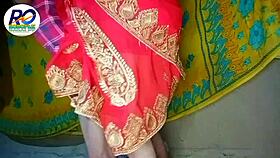 Desi Village Bhabhi Removes Saree For Fingering And Hard Fuck.