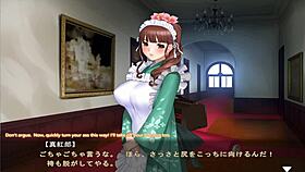 Is Maid-san Ready for Hozuki's Big Tits in Scene 2?