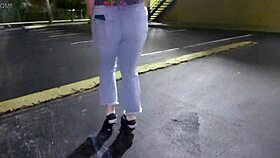 Man, this white whore totally worships black daddy’s BBC outdoors and in motel!