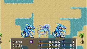 while i work, my friends tease the pervert who loves grabbing their big tits?