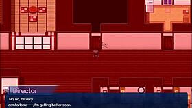 Taking Care Of Old Man In Small Village