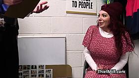 big tit milf suspect gets fucked on action cam