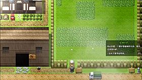 Taking Care Of Old Man In Small Village