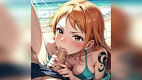 hot petite teen 18+ with big tits gets creampie from massive cock in 3d cartoon