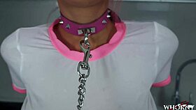 Submissive Hentai Teen in Butt Plug Craves Rough Anal Yet Squirt from Pussy