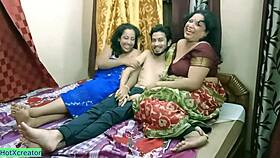 Fucking Bhabhi and Her Hot Stepmom in Wild Hindi Threesome. Dirty Audio Makes This Shaved Interracial Action Unforgettable.