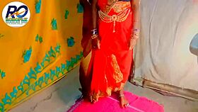 Desi Village Bhabhi Removes Saree For Fingering And Hard Fuck.