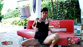 Samia Christal Strips Boldly On Webcam