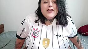 Corinthiana enjoys balls in ass with Mary Jhuana