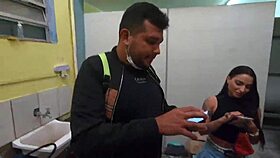 monique bertolini pranks joão kleber in motorhome workshop tour 😄