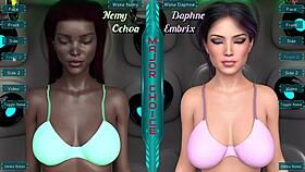 in stranded in space 48, the mature girl with huge tits gets picked for the game