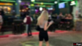 picked up escort near nightclub, offered hard sex for money with anal and cumshot