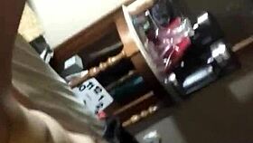 Teen Nikki Bliss blowing neighbor and fingering to orgasm